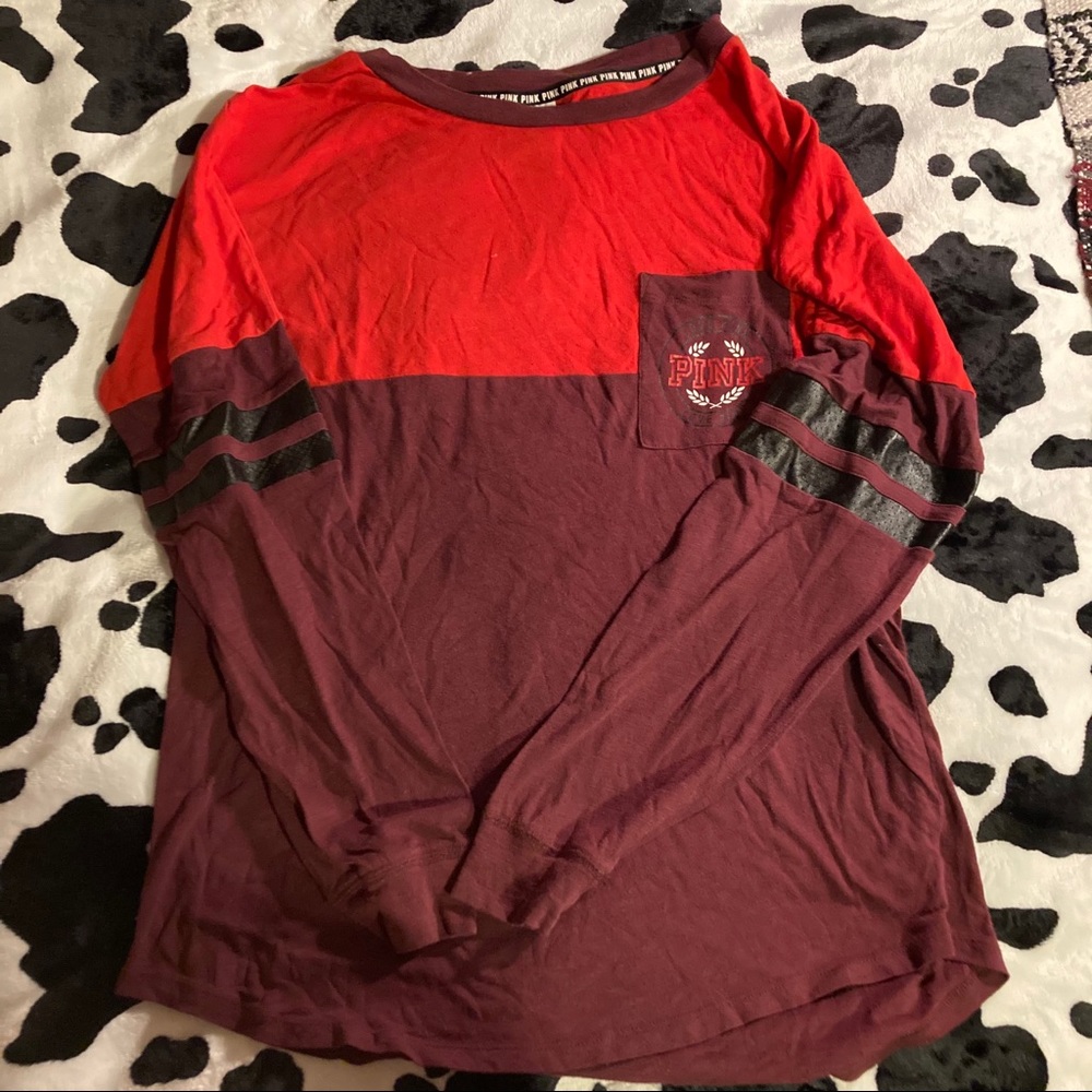 victoria's secret pink long sleeve